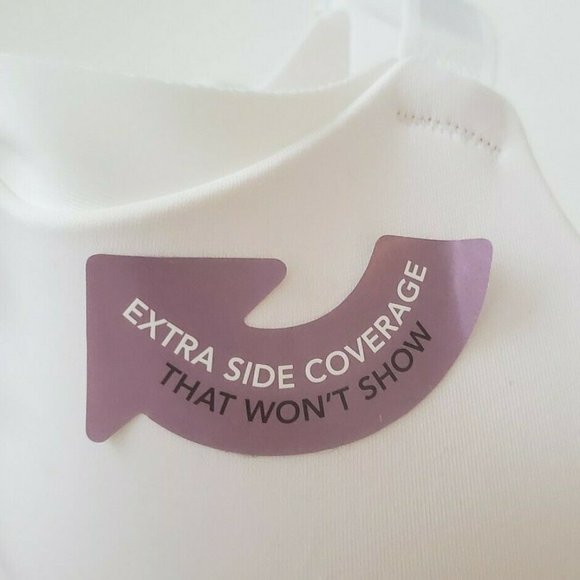 Olga by Warner's No Side Effects Collection Underwire Bra 40C GB0561 New White - Picture 6 of 7